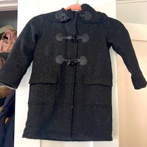 Girls baby gap holiday pattington pea coat